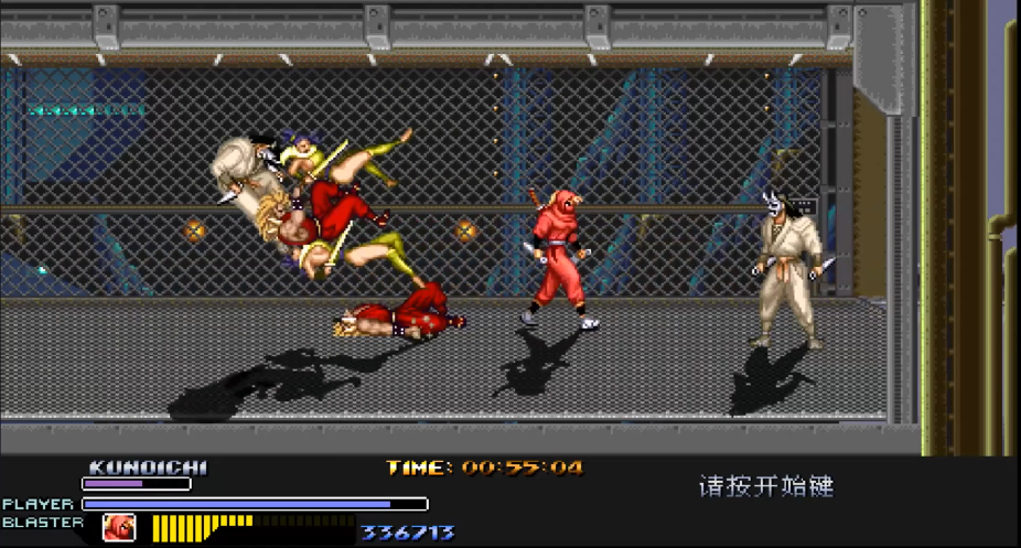 YTGameStation - 忍者战士再临 Ninja Warriors Again RX 附赠无限续关CE修改 [Vnx1TTW.png