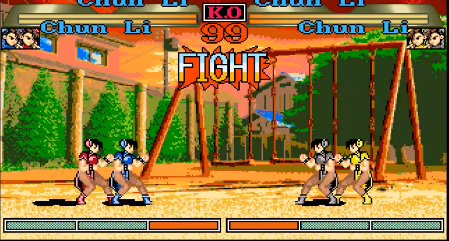 YTGameStation - FCNES街霸威力加强版：四个春丽和一个豪鬼的故事 Mighty Street Figh.png