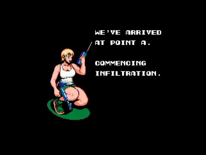 YTGameStation - FCNES 魂斗罗双飞美少女重生变散弹枪修改版 [VHbtPw71b9k - 660x497 .png