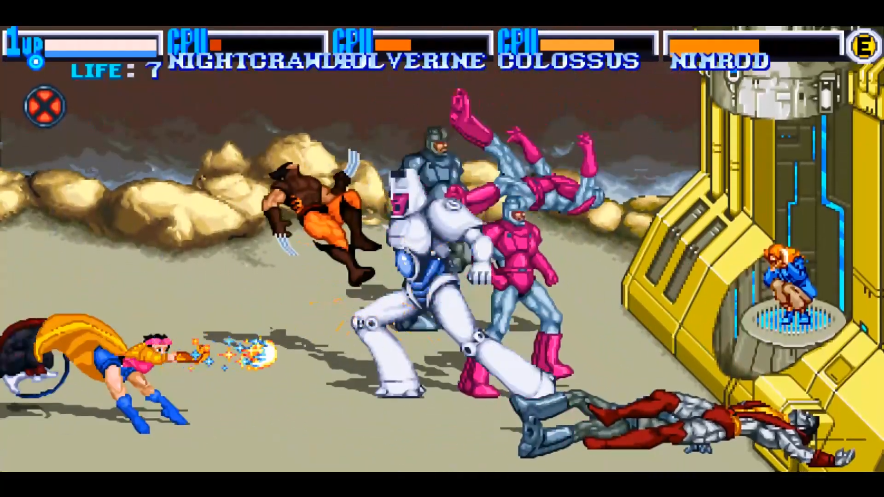 YTGameStation - X战警街机版同人重制 X-Men Arcade Remake [HXZXg1YtfWI - 884x497 -.png