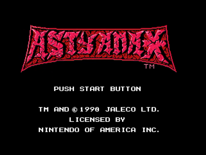 YTGameStation - FCNES 斧王无敌无限跳修改版 Astyanax HACK [ZvfrJ8hKPjs - 660x497 .png