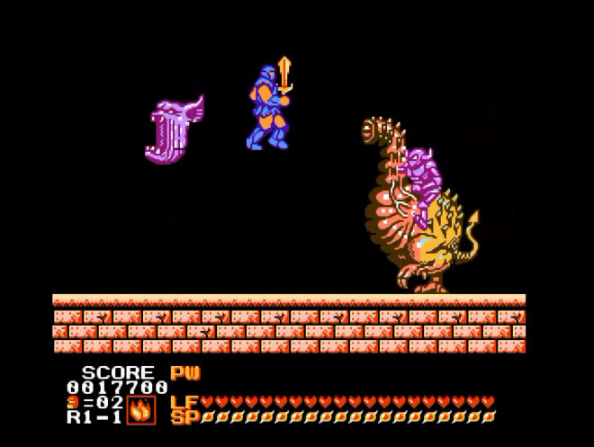 YTGameStation - FCNES 斧王无敌无限跳修改版 Astyanax HACK [ZvfrJ8hKPjs - 660x497 .png