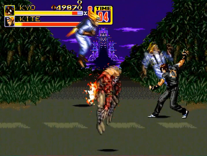 YTGameStation - MDGEN 怒之铁拳2之草薙京莉安娜罗伯特东丈 [hUxc_yIoqsY - 660x497 -.png