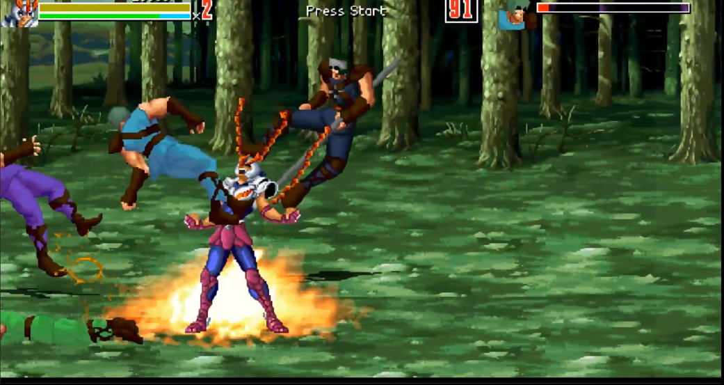 油管游戏站YTGameStation - OPENBOR清版动作游戏：圣斗士星矢五小强 [3HTJUIwbfPc - 1.png