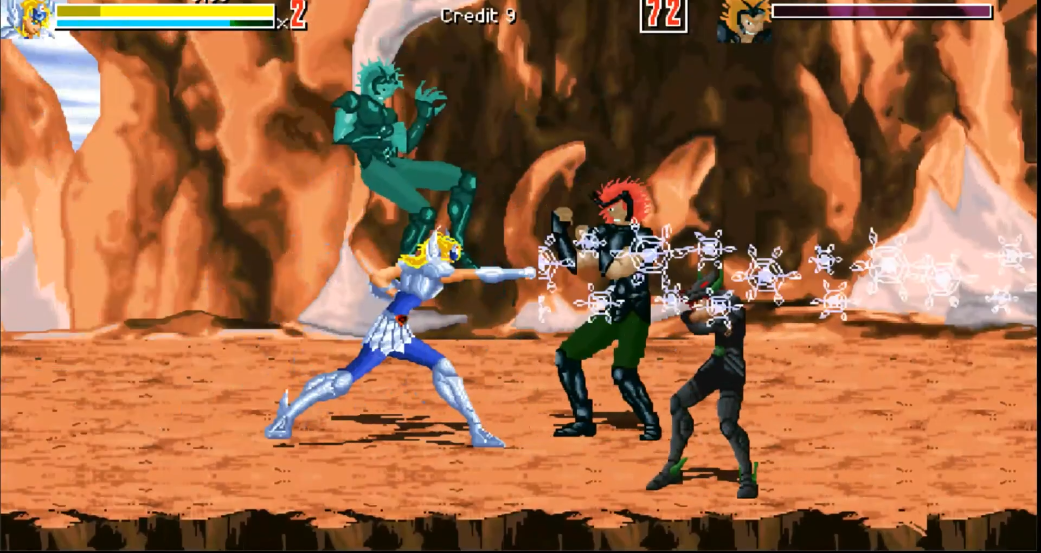 油管游戏站YTGameStation - OPENBOR清版动作游戏：圣斗士星矢五小强 [3HTJUIwbfPc - 1.png