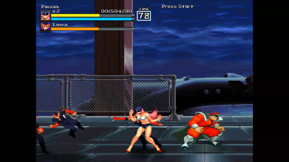 油管游戏站YTGameStation - OPENBOR动作游戏：快打旋风之街霸ZERO怒火重燃 [VDiA6jb_u.png