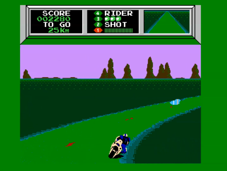 油管游戏站YTGameStation - FCNES 超音速机车赛无敌修改版 Mach Rider HACK [IpR1NIB6.png