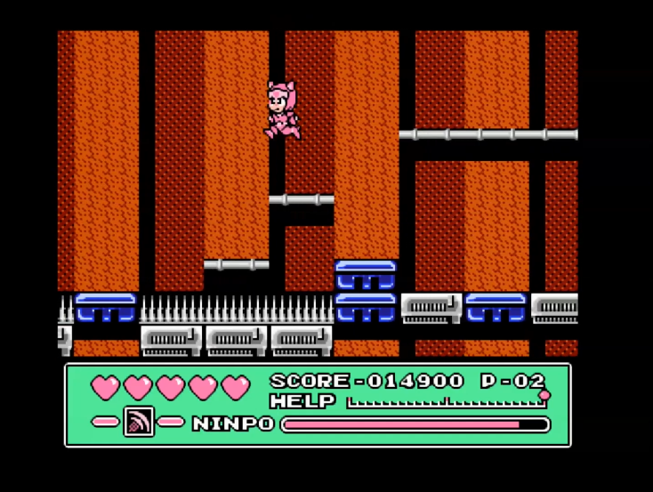 油管游戏站YTGameStation - FCNES 忍者猫无敌无限跳全屏攻击中文修改版 Kyatto Ninden.png