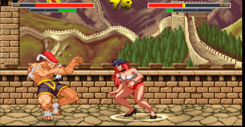 油管游戏站YTGameStation - 格斗同人自制：街头霸王1峰顶之王 [5Thy4NNovtM - 1023x53.png