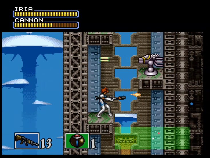 油管游戏站YTGameStation - SFCSNES 超级伊莉雅无敌无限跳全屏攻击修改版 Hyper Iria .png