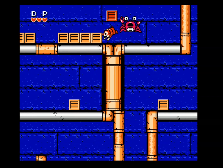 油管游戏站YTGameStation - FCNES 松鼠大作战无敌无限跳全屏攻击修改版 Chip 'n .png