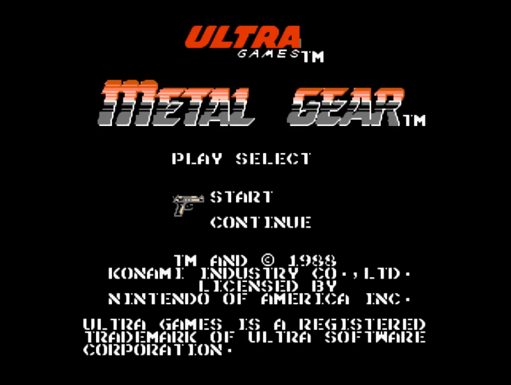 油管游戏站YTGameStation - FCNES 合金装备无敌无限弹药无视机关陷阱随意开门初始全道.png