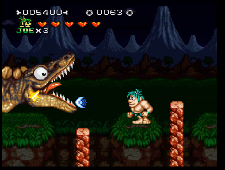 油管游戏站YTGameStation - SFCSNES 战斗原始人3无敌无限跳全屏攻击修改版 Joe & Mac .png