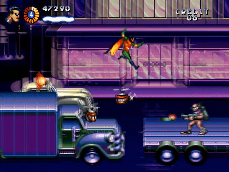 油管游戏站YTGameStation-MDGEN蝙蝠侠和罗宾无敌无限跳无限命修改版TheAdventuresofBatman