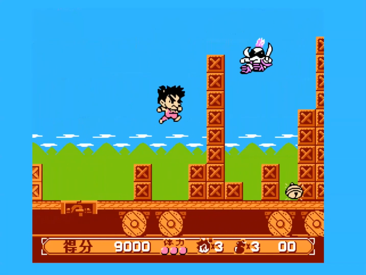 油管游戏站YTGameStation - 红白机FCNES 快杰洋枪丸2无敌无限跳中文修改版 Yanchamaru.png