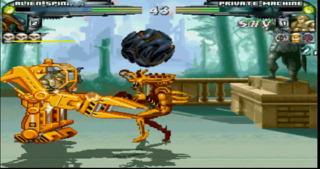 油管游戏站YTGameStation - 经典怪物对决：异形大战铁血战士格斗版 Alien vs. Predato.png