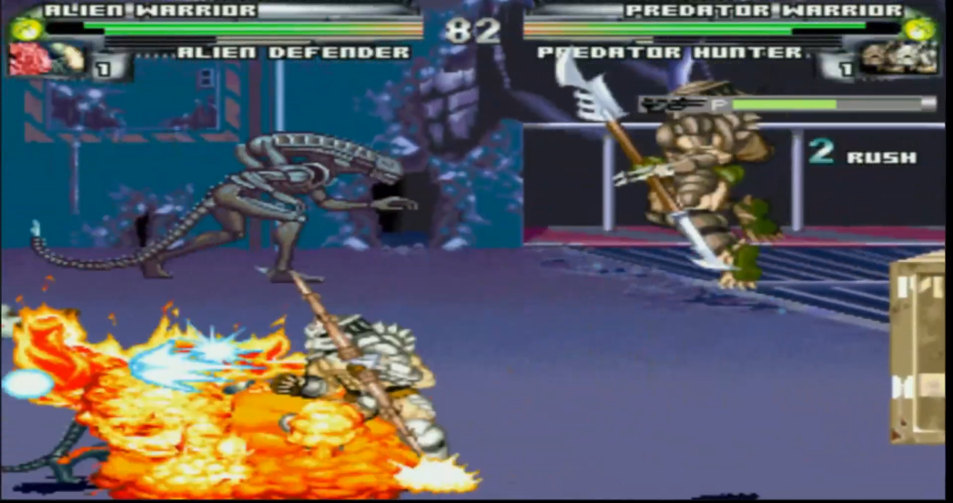 油管游戏站YTGameStation - 经典怪物对决：异形大战铁血战士格斗版 Alien vs. Predato.png