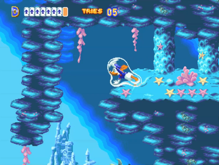 油管游戏站YTGameStation - 世嘉MD 米老鼠与唐老鸭：迷幻世界无敌高跳无限命全屏攻击.png