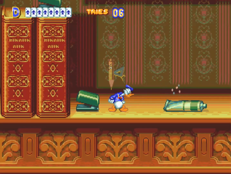 油管游戏站YTGameStation - 世嘉MD 米老鼠与唐老鸭：迷幻世界无敌高跳无限命全屏攻击.png