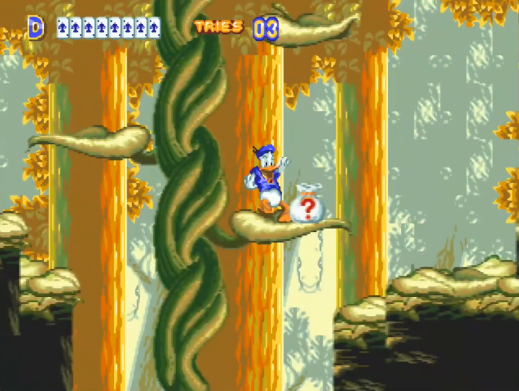 油管游戏站YTGameStation - 世嘉MD 米老鼠与唐老鸭：迷幻世界无敌高跳无限命全屏攻击.png