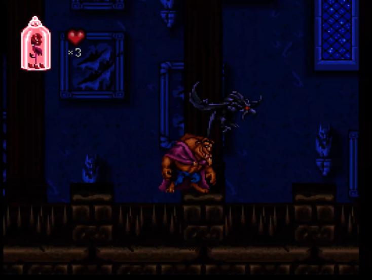 油管游戏站YTGameStation - SFC美女与野兽无敌无限跳全屏攻击修改版 Beauty and the B.png