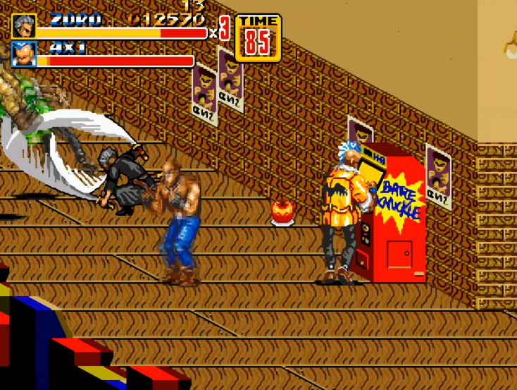 油管游戏站YTGameStation - MD怒之铁拳2海贼王之路飞佐罗山治娜美 streets of rage 2 .png