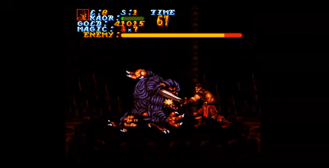 油管游戏站YTGameStation - SFC传说战士无敌全屏攻击修改版 [pELyqESumvw - 1076x551 .png