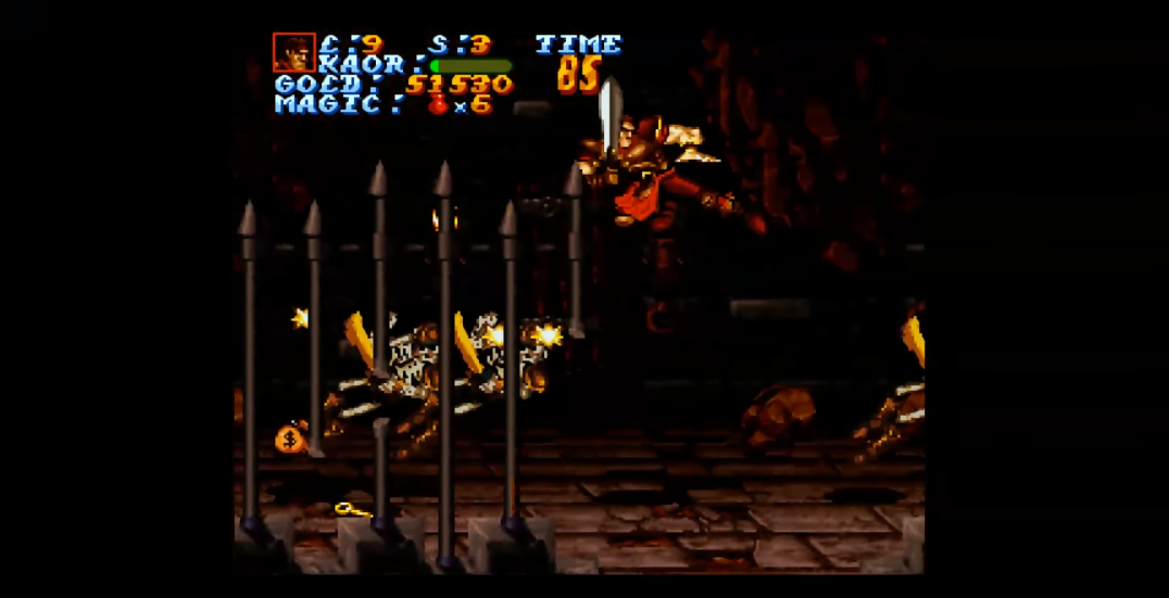 油管游戏站YTGameStation - SFC传说战士无敌全屏攻击修改版 [pELyqESumvw - 1076x551 .png