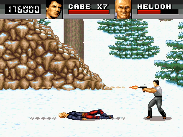 油管游戏站YTGameStation - MD绝岭雄风无敌无限命无限枪弹修改版 Cliffhanger HACK [i.png