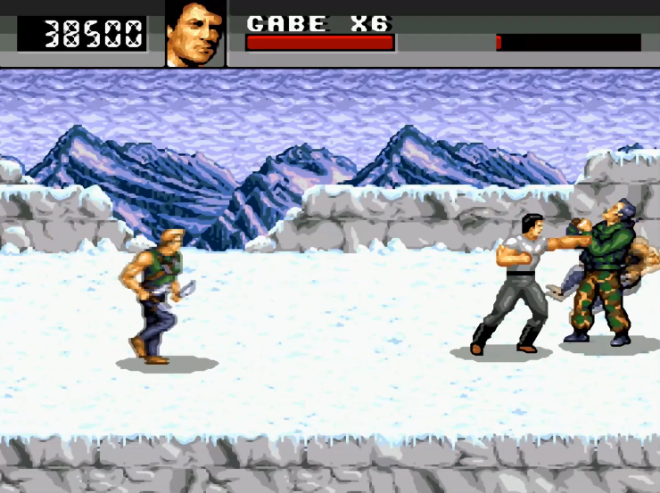 油管游戏站YTGameStation - MD绝岭雄风无敌无限命无限枪弹修改版 Cliffhanger HACK [i.png