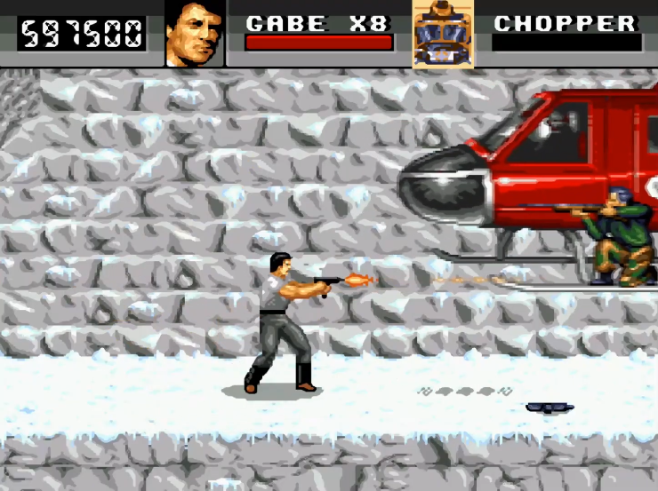 油管游戏站YTGameStation - MD绝岭雄风无敌无限命无限枪弹修改版 Cliffhanger HACK [i.png